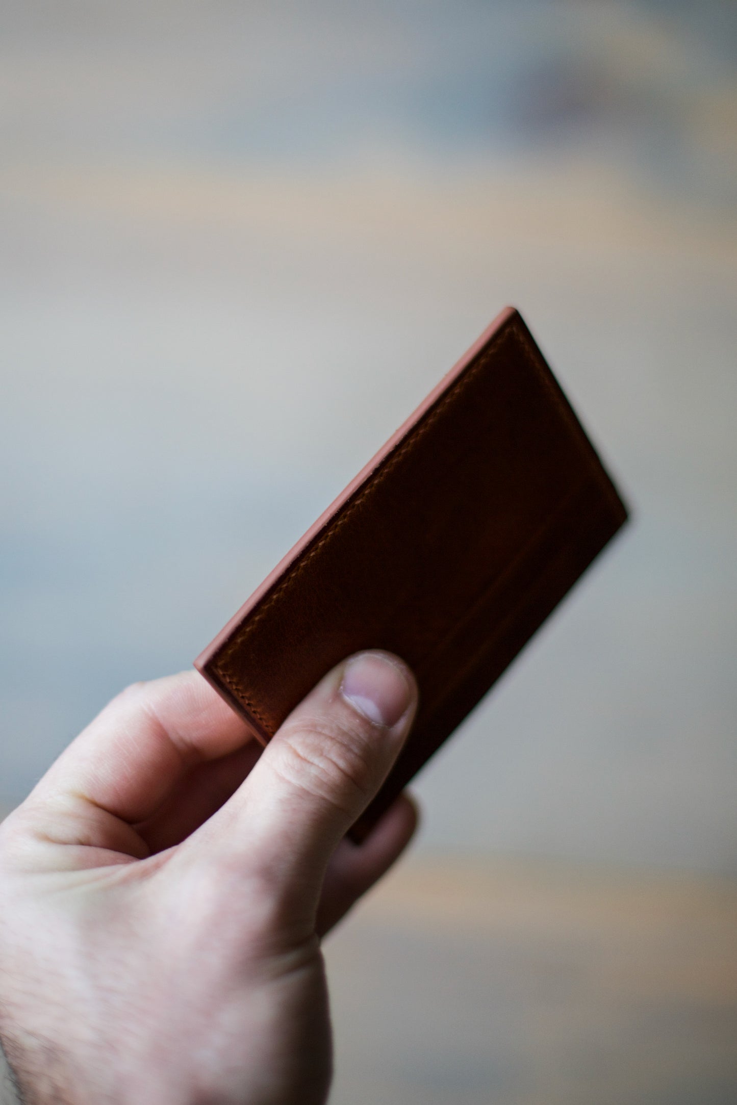 5 POCKET CARDHOLDER (whiskey Waxy leather)