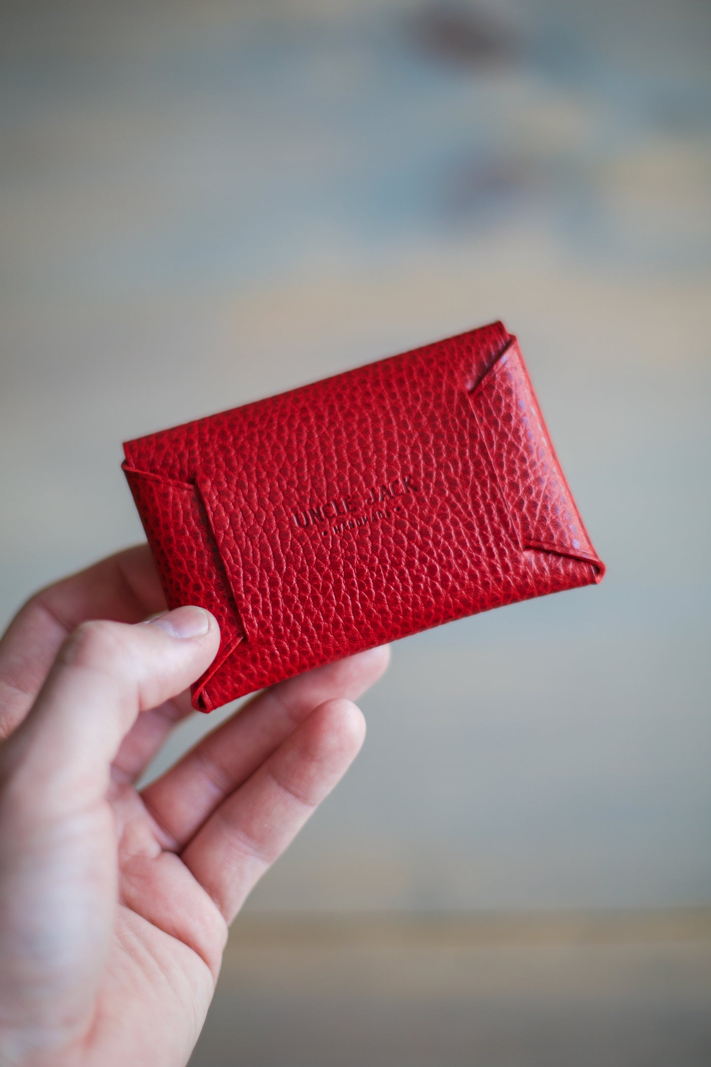 LIDIA WALLET (red dollaro leather)