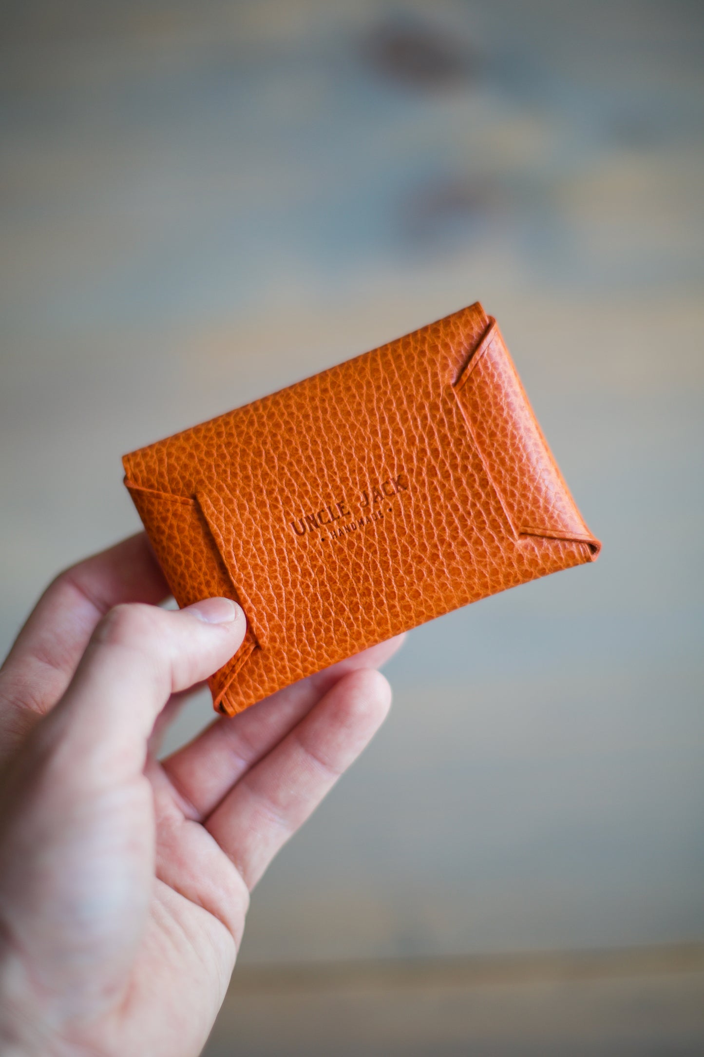 LIDIA WALLET (orange dollaro leather)