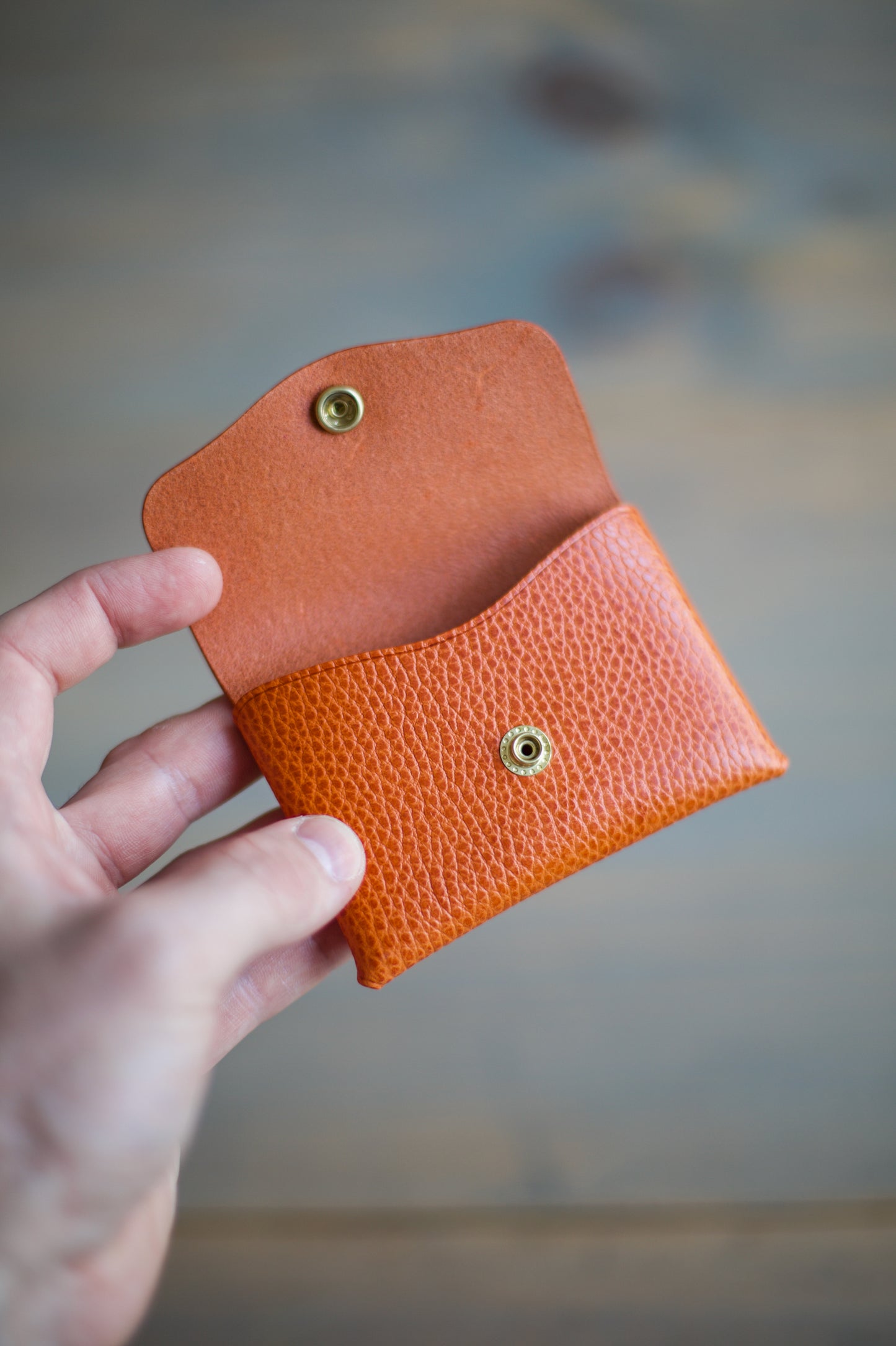 LIDIA WALLET (orange dollaro leather)