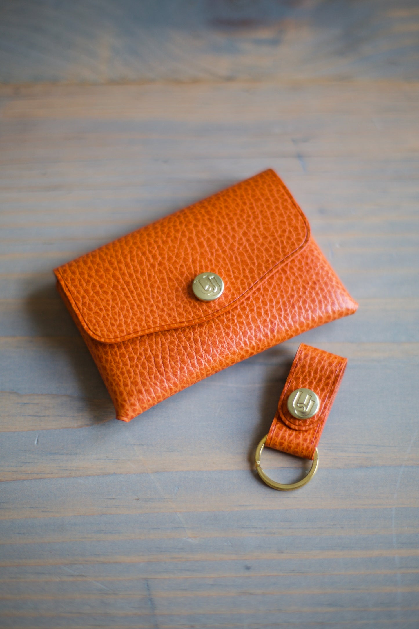 LIDIA WALLET (orange dollaro leather)