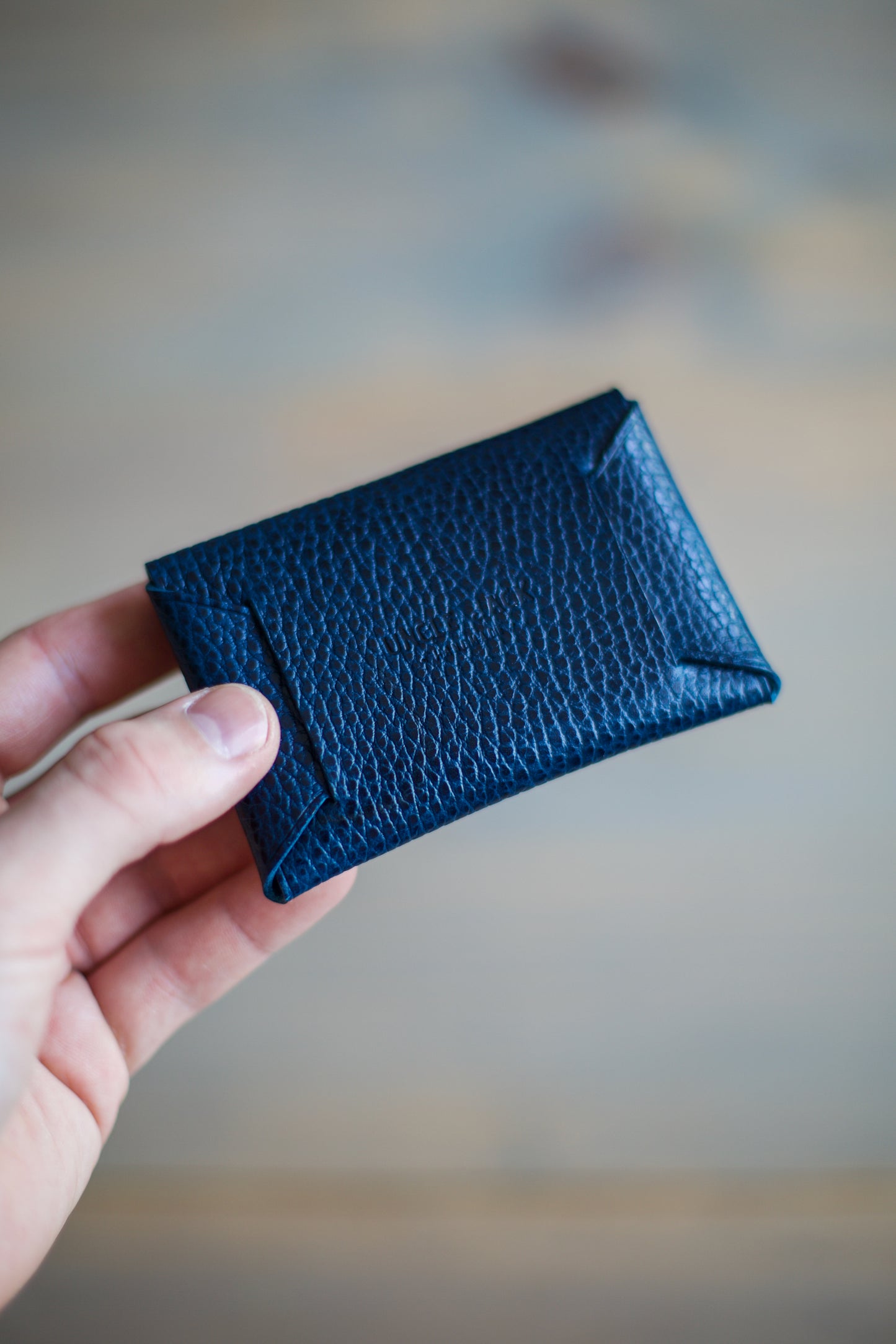 LIDIA WALLET (blue dollaro leather)