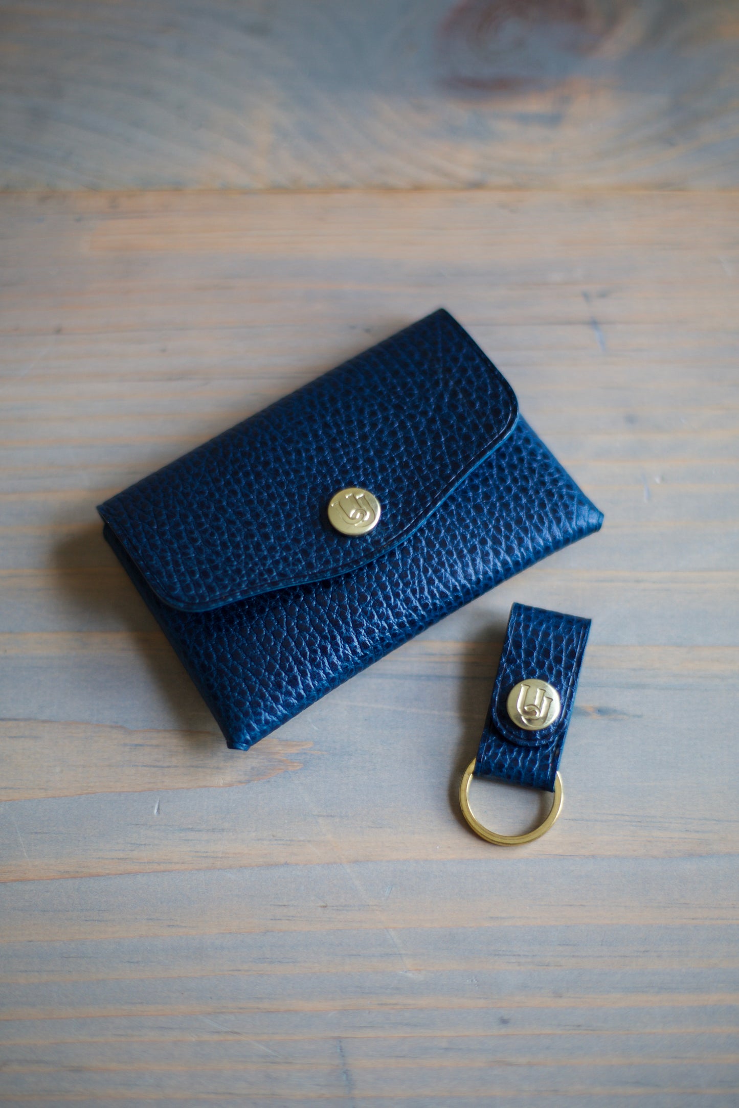 LIDIA WALLET (blue dollaro leather)