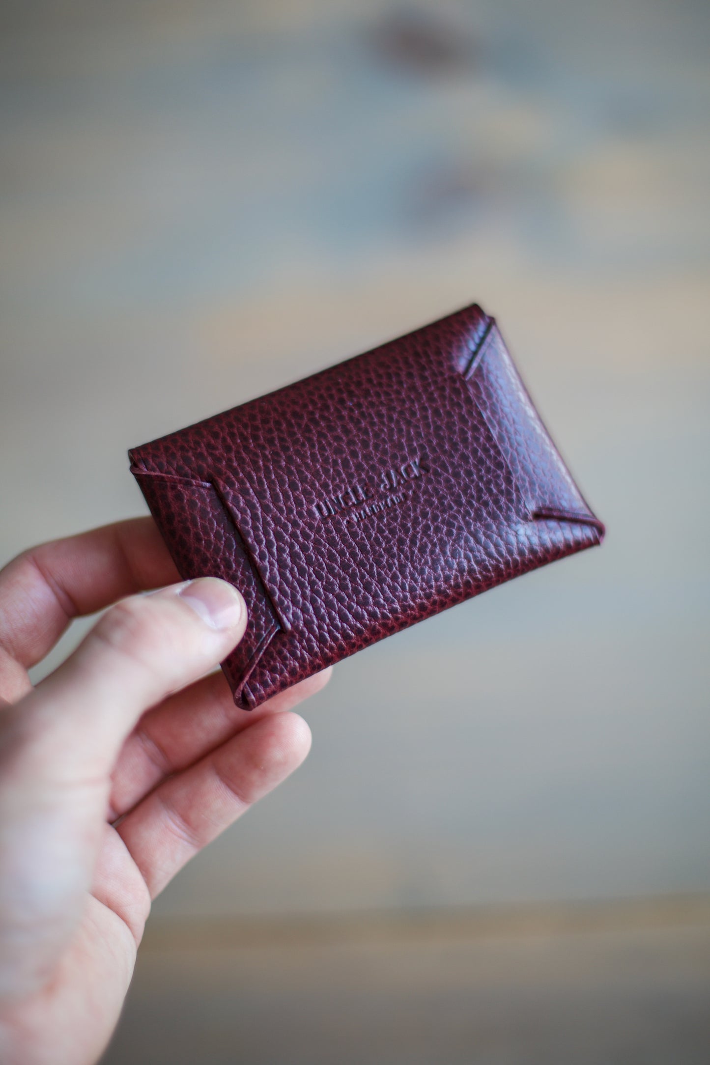 LIDIA WALLET (bordeaux dollaro leather)