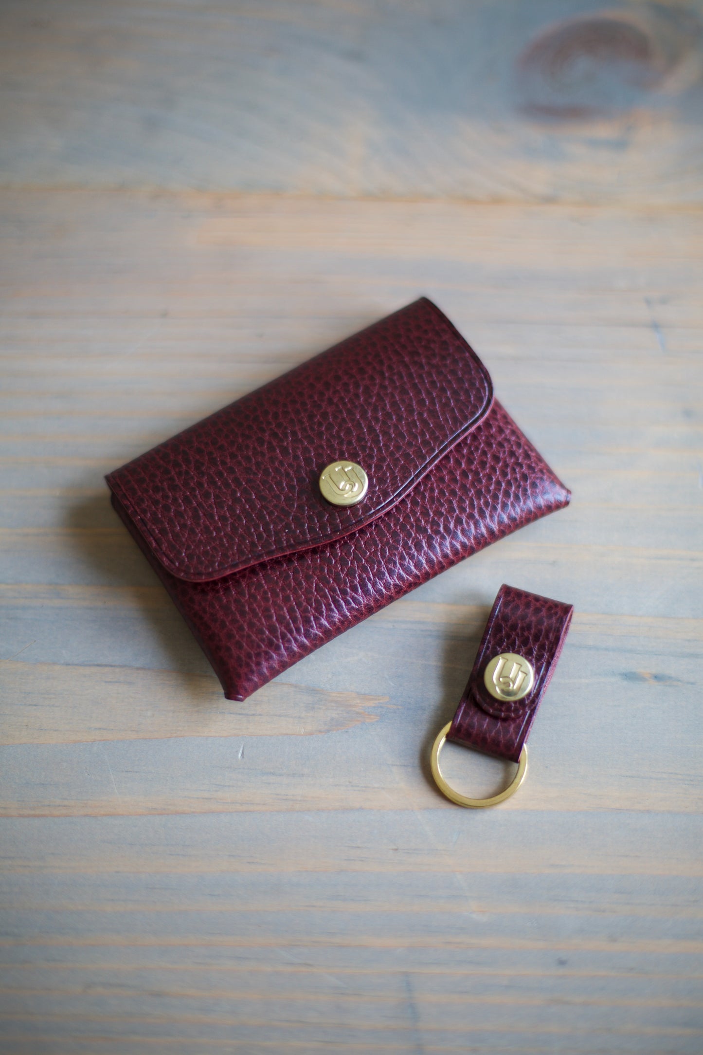 LIDIA WALLET (bordeaux dollaro leather)