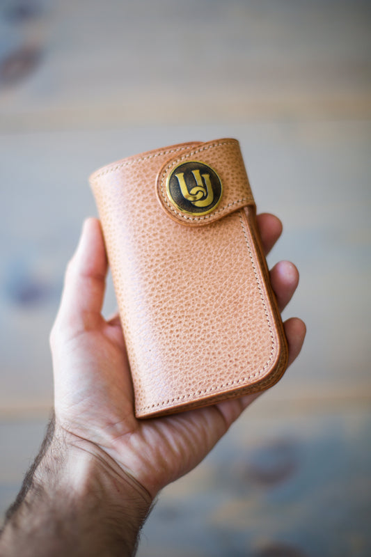 CONCHO WALLET (natural dollaro leather)
