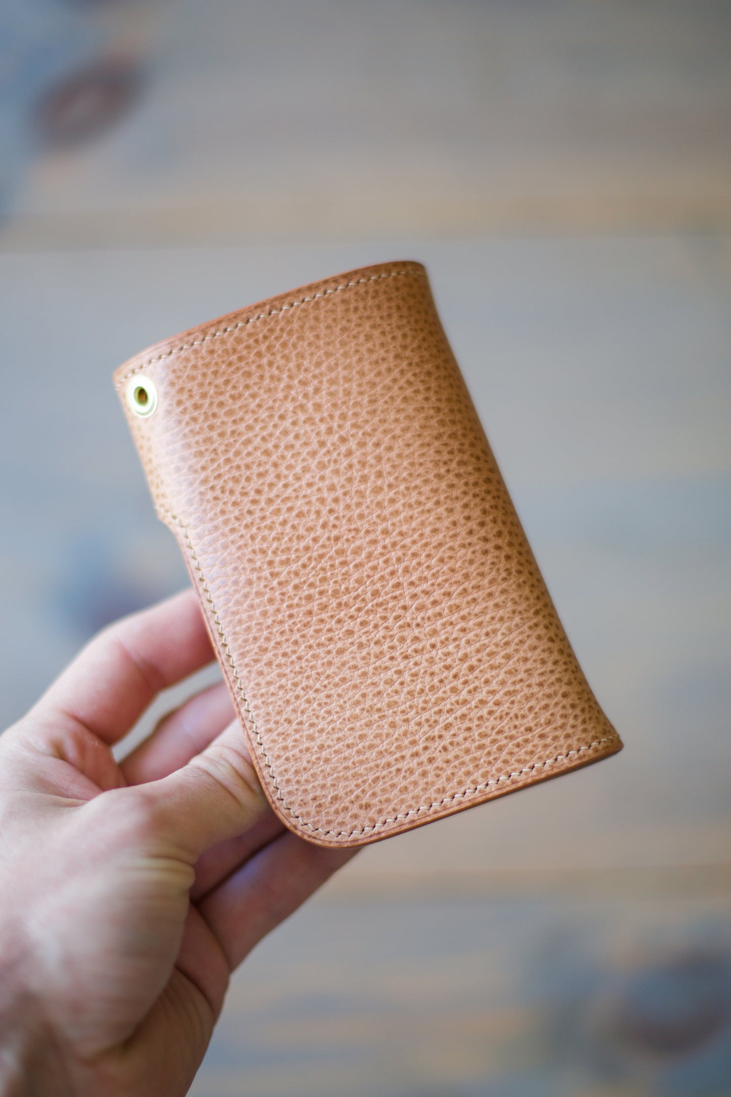 CONCHO WALLET (natural dollaro leather)