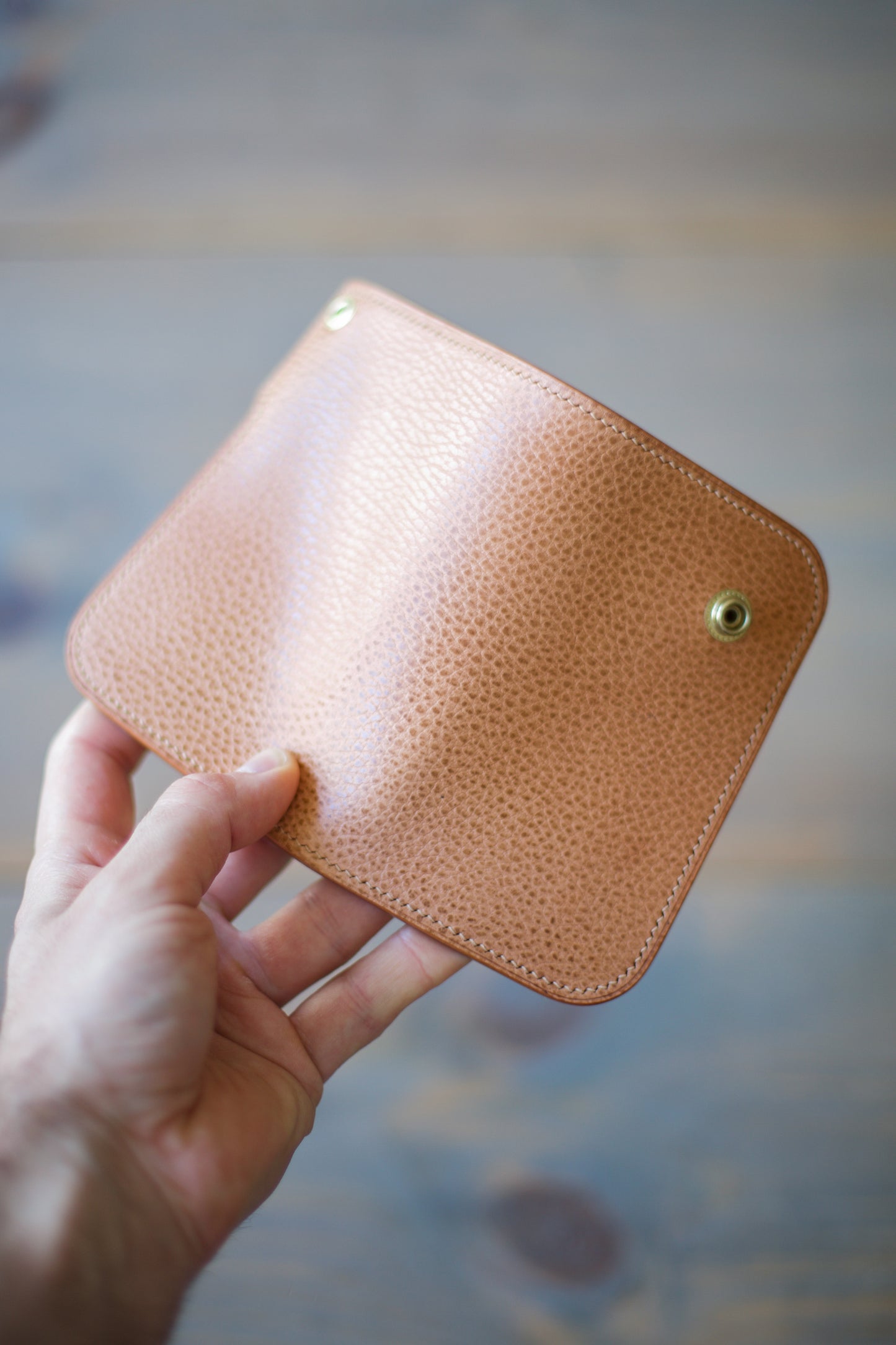 CONCHO WALLET (natural dollaro leather)