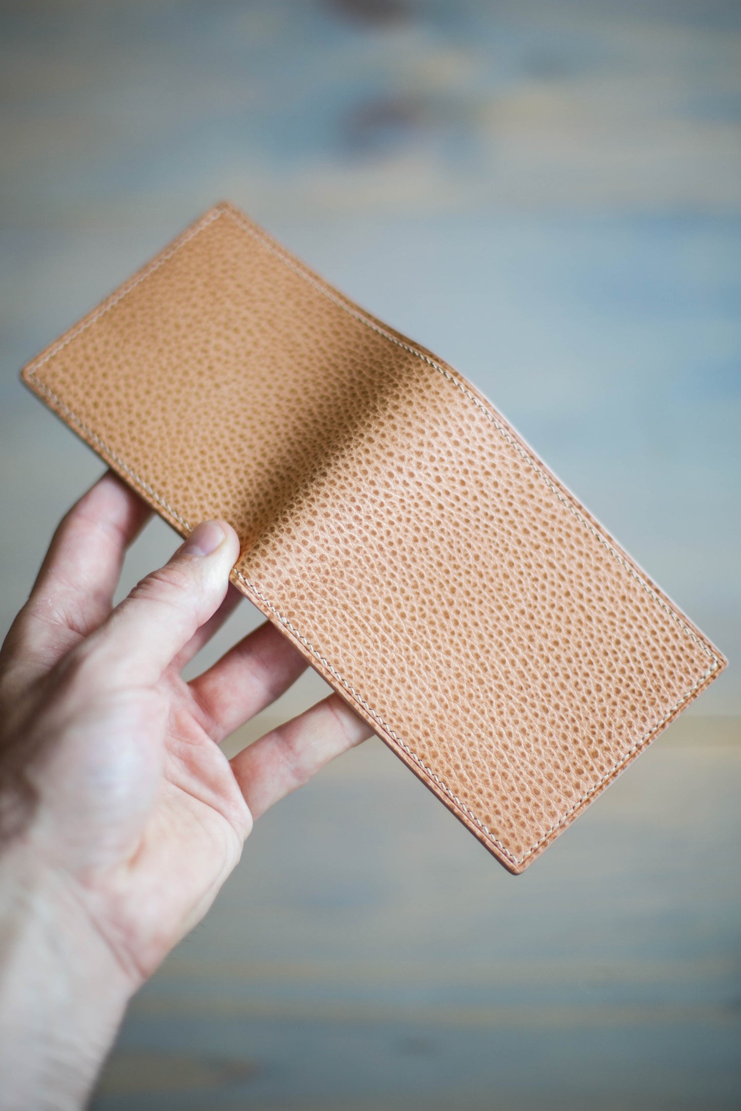 6 SLOT BIFOLD (natural dollaro leather)