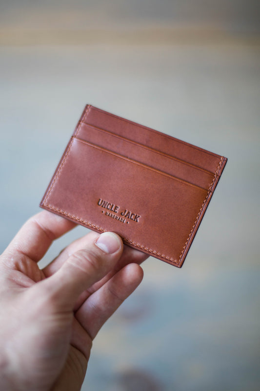 5 POCKET CARDHOLDER (brown buttero leather)