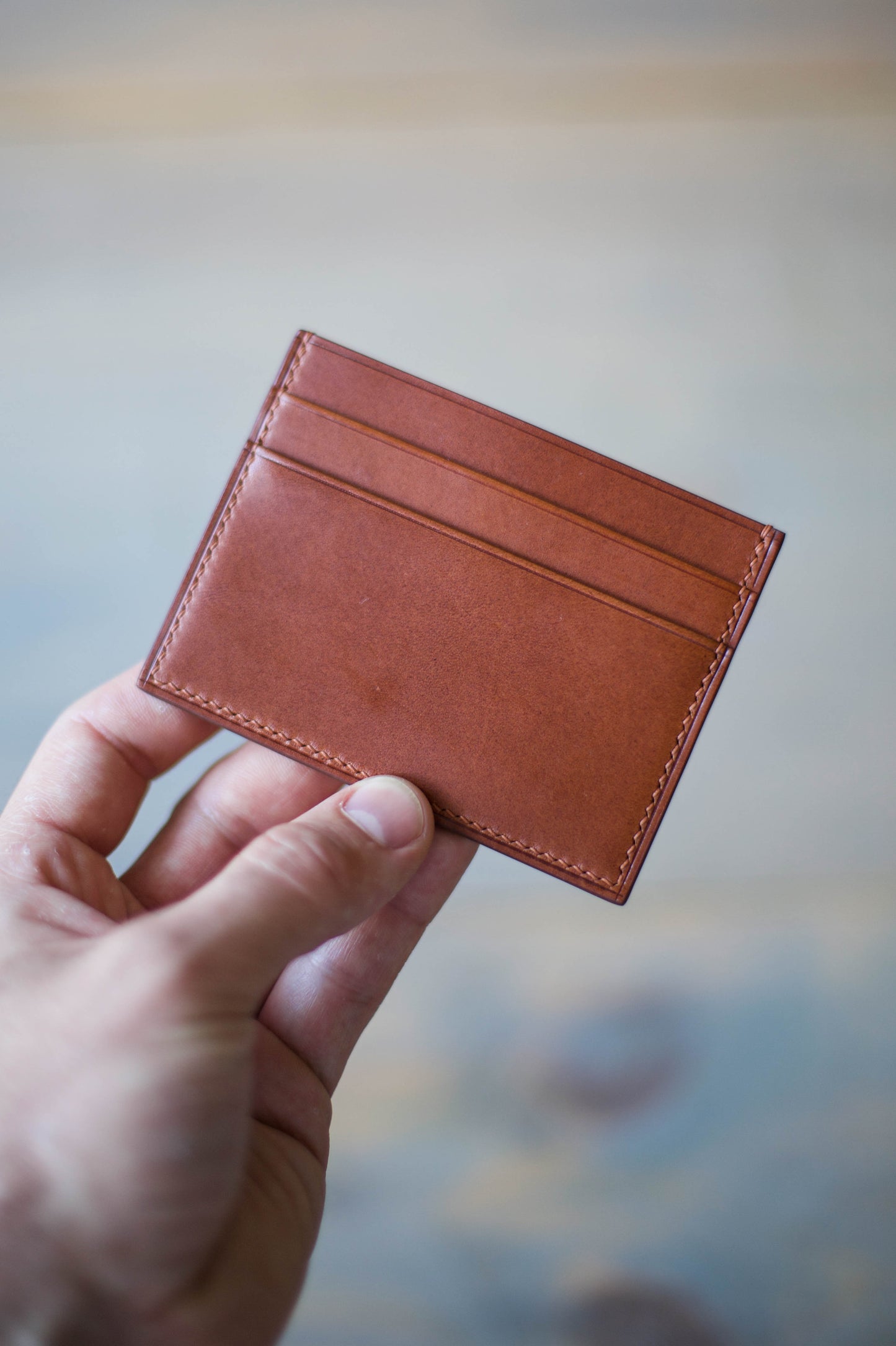 5 POCKET CARDHOLDER (brown buttero leather)