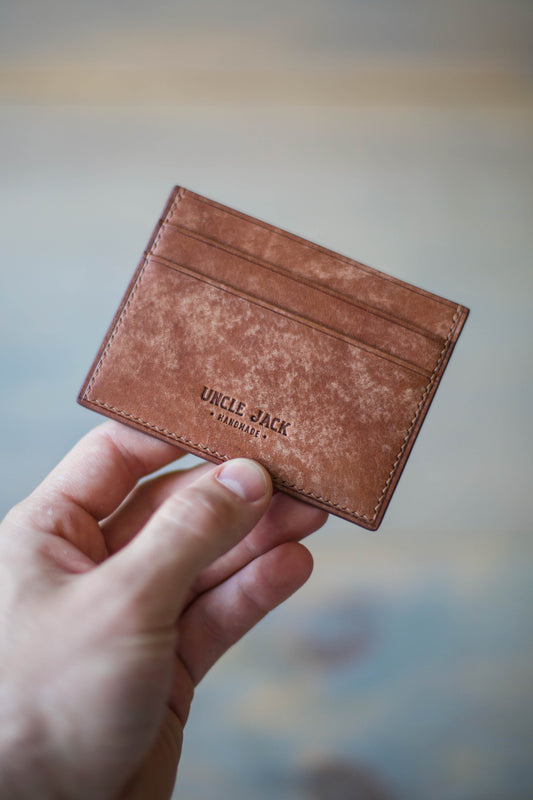 5 POCKET CARDHOLDER (brown Maya leather)