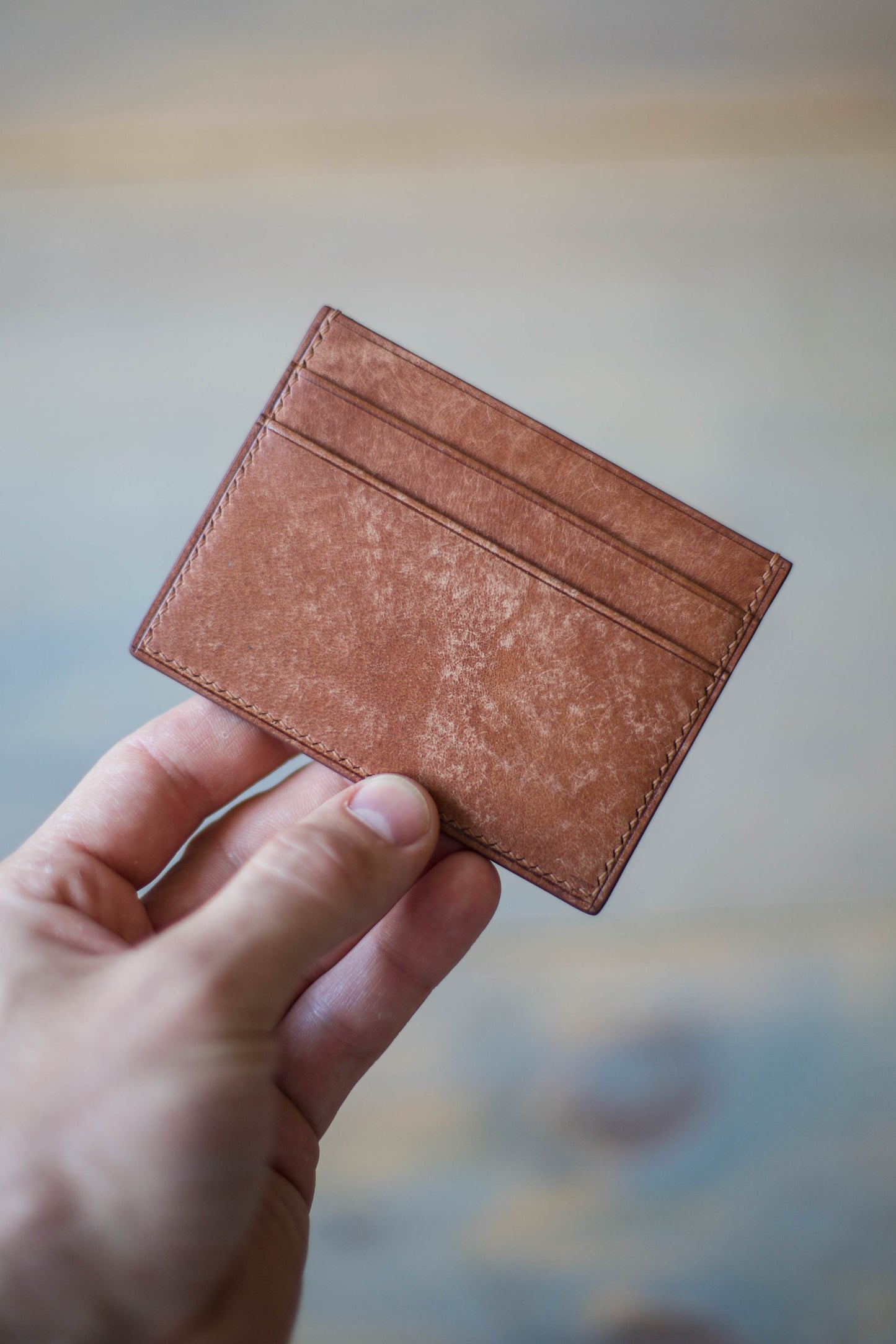 5 POCKET CARDHOLDER (brown Maya leather)