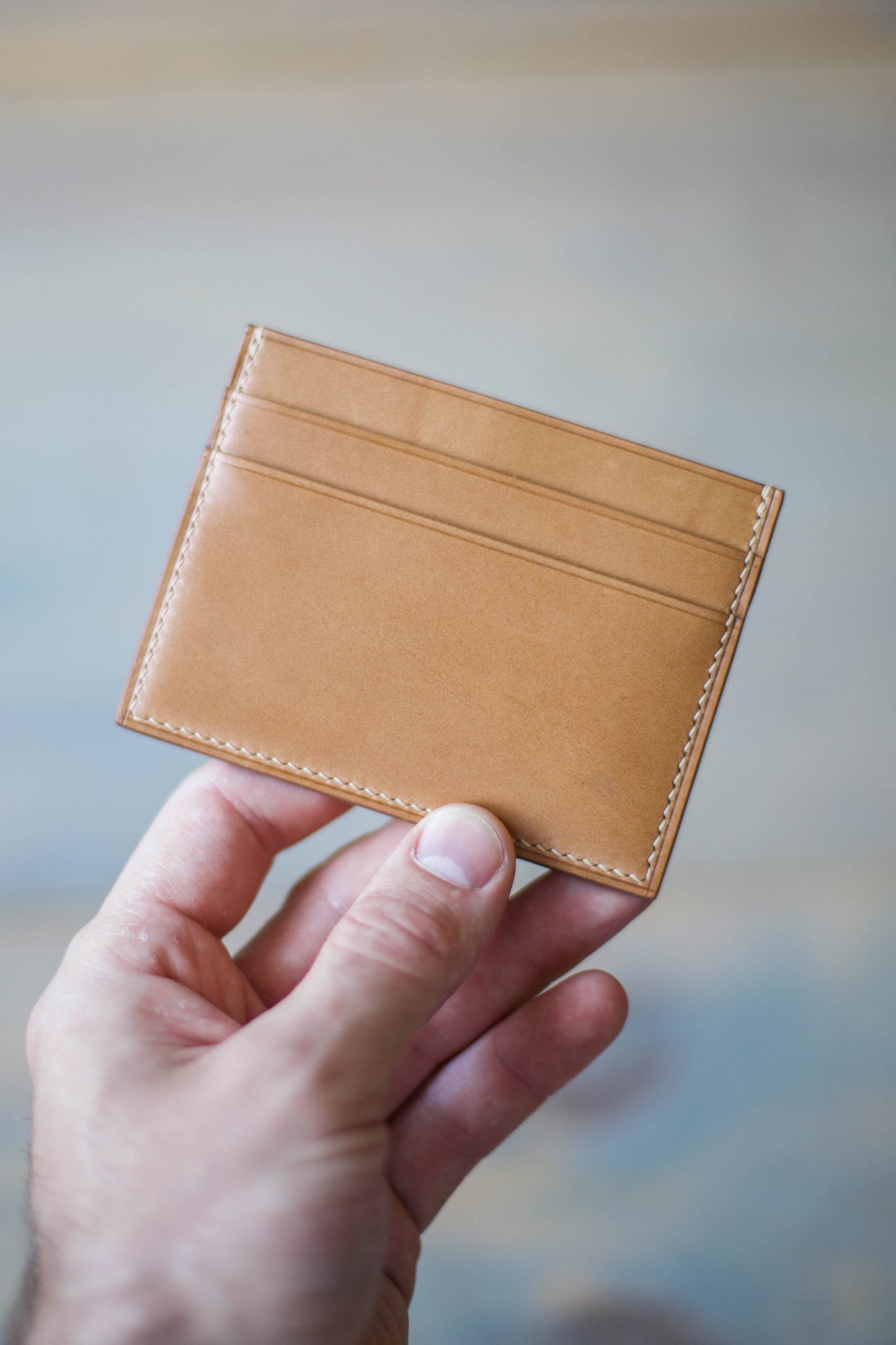 5 POCKET CARDHOLDER (biscuit buttero leather)