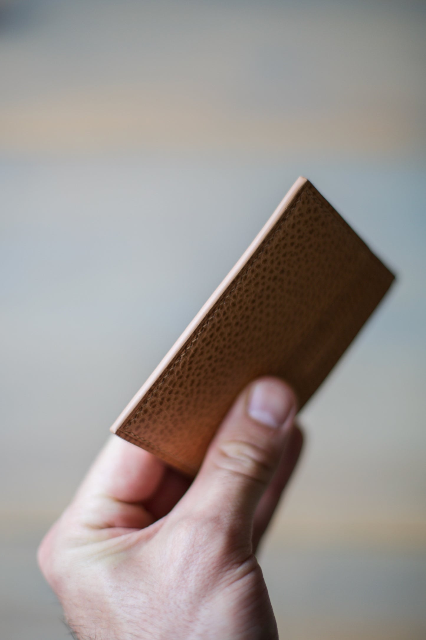 5 POCKET CARDHOLDER (natural Dollaro leather)